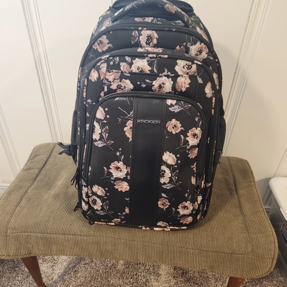 rolling laptop top bag - Picture 3 of 11
